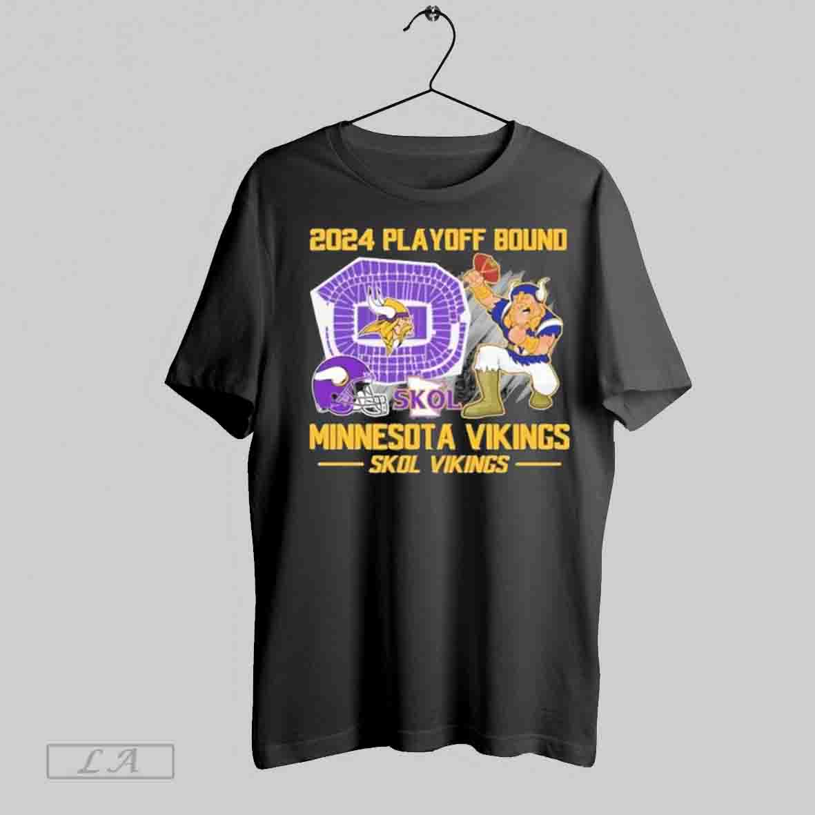 2024 Playoff Bound Minnesota Vikings Skol Vikings Shirt