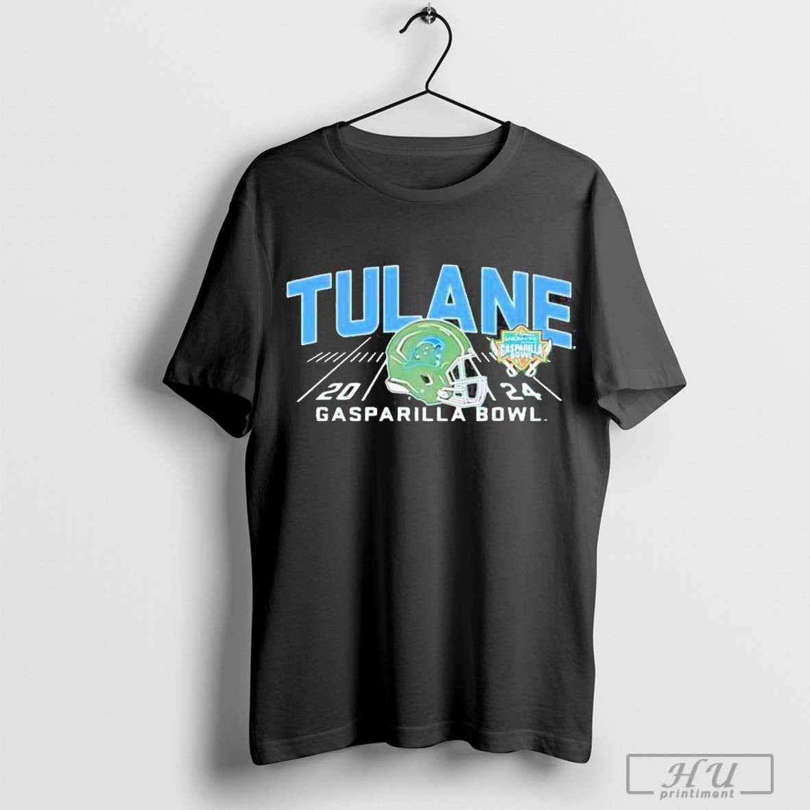 2024 Gasparilla Bowl Tulane Green Wave T Shirt