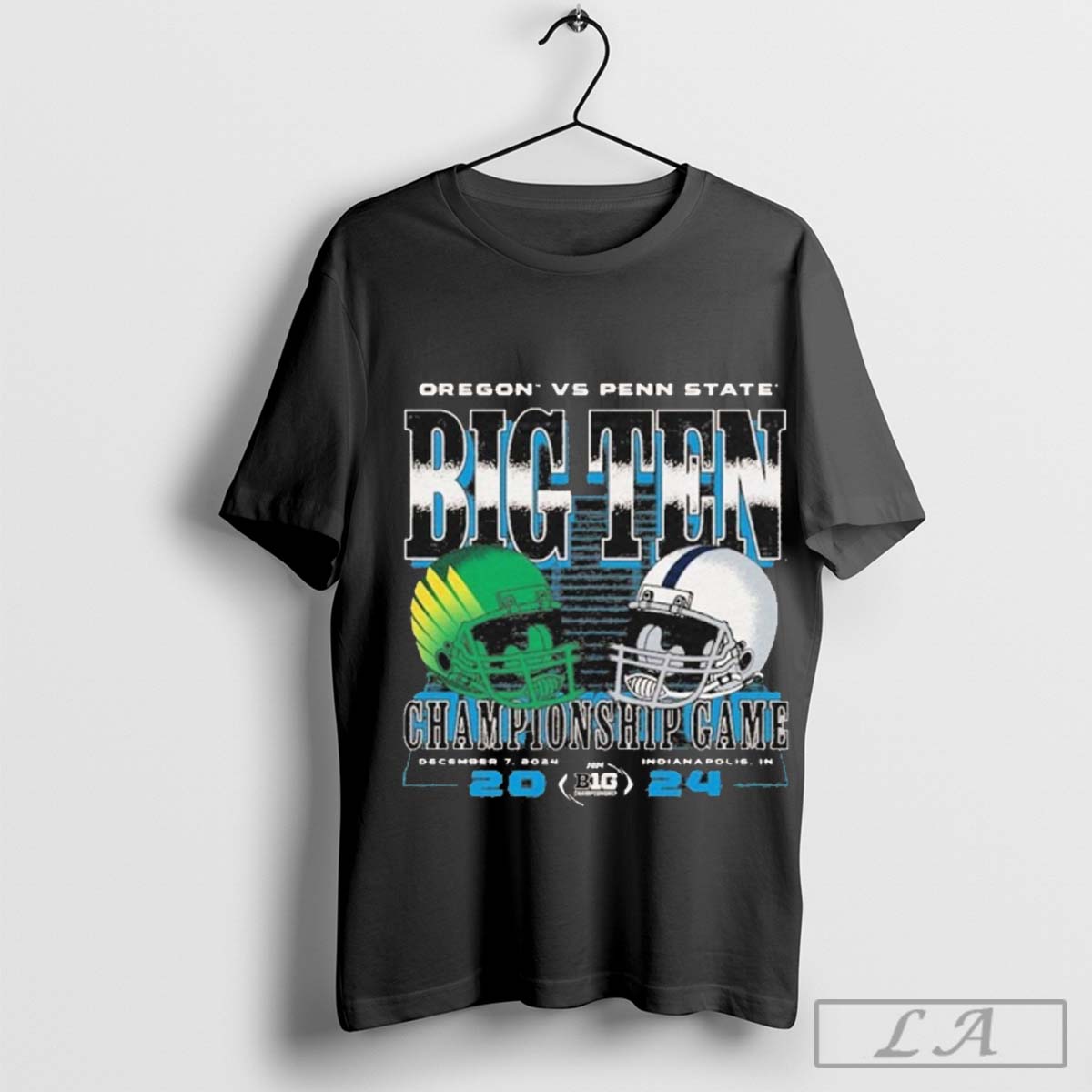 Oregon Ducks vs Penn State Nittany Lions 2024 2024 Football Championship Team Helmet Shirt