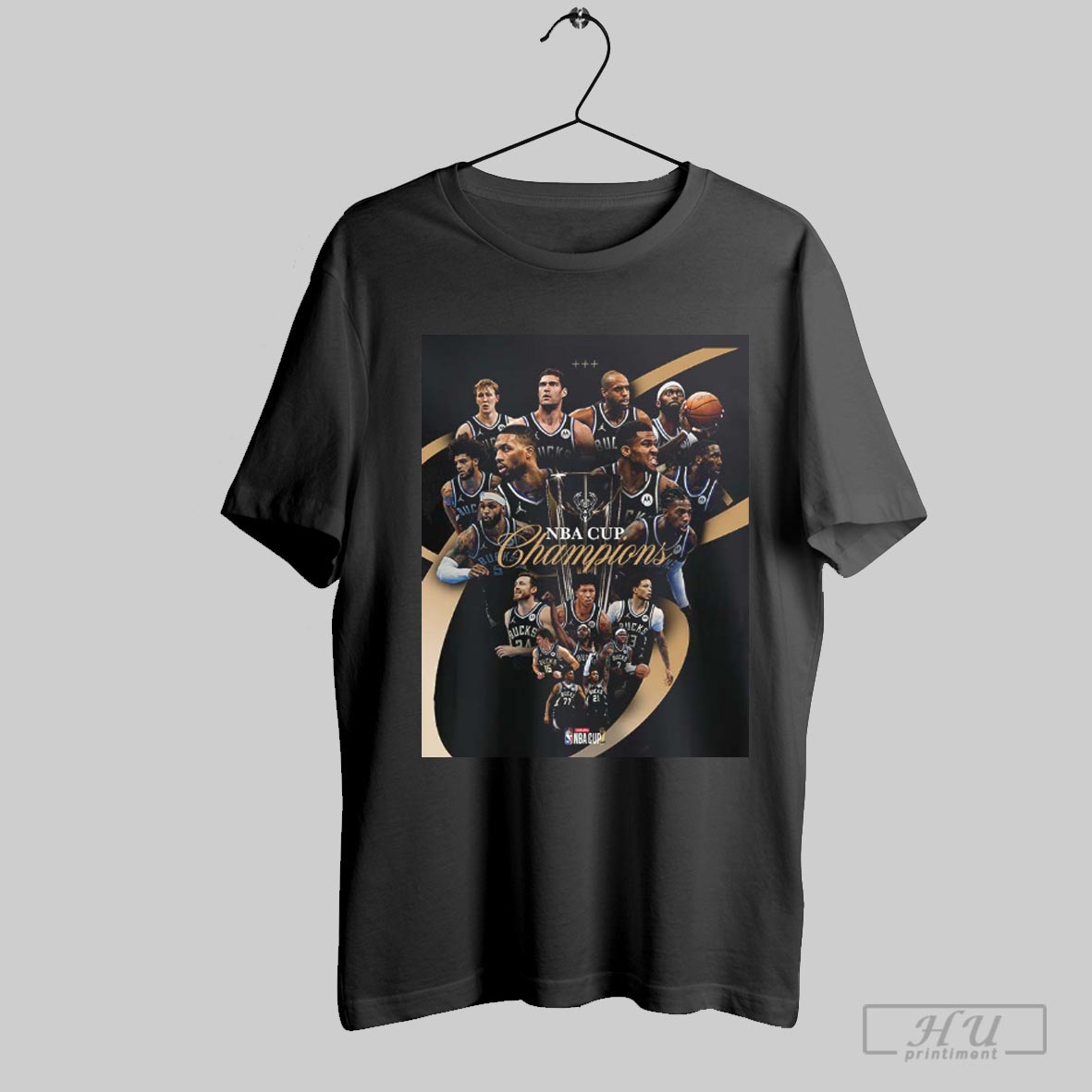 2024 Emirates Nba Cup Final Milwaukee Bucks Has Been The Champions Unisex T Shirt