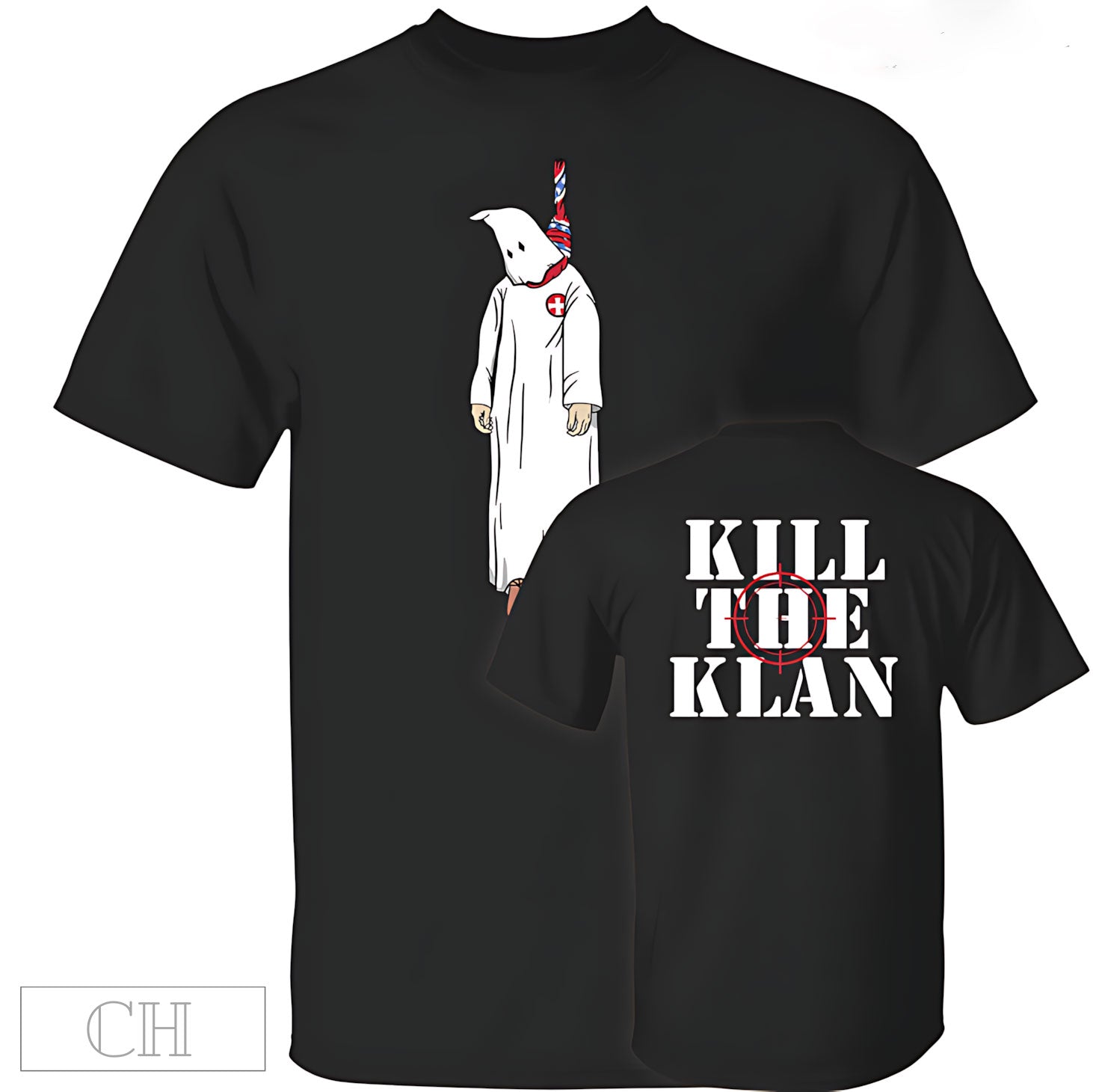 Kill the klan ghost hanging shirt