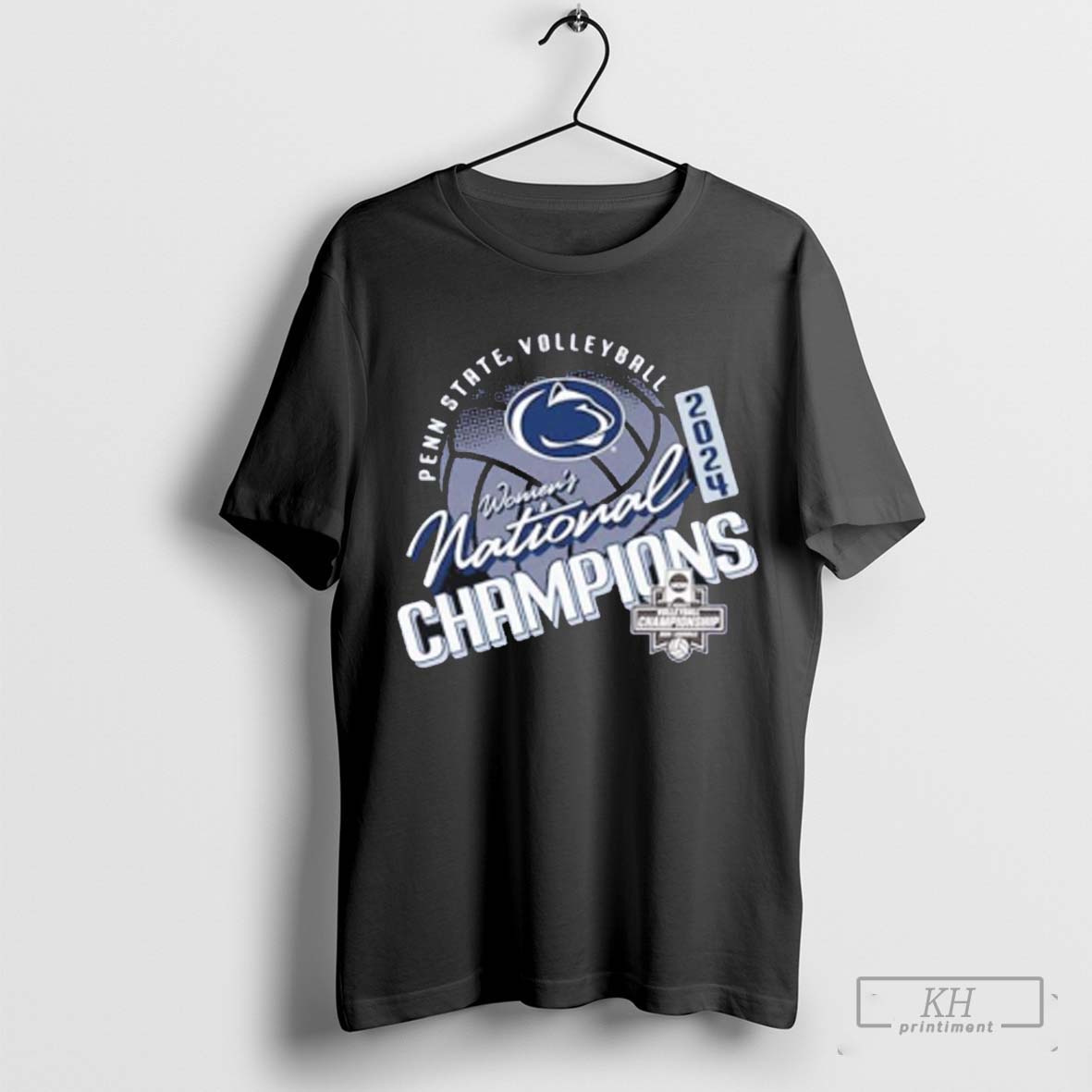 Original Penn State Nittany Lions Navy Blue 2024 Womens Volleyball National Champions Shirt