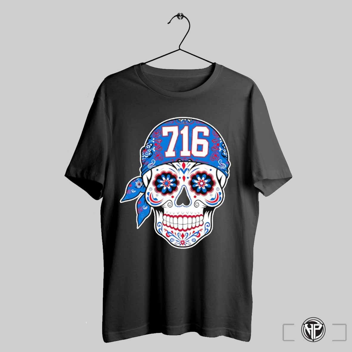 Buffalo Bills Afc East Champions Sugar Skull 716 Shirt Trendy Sweatshirt