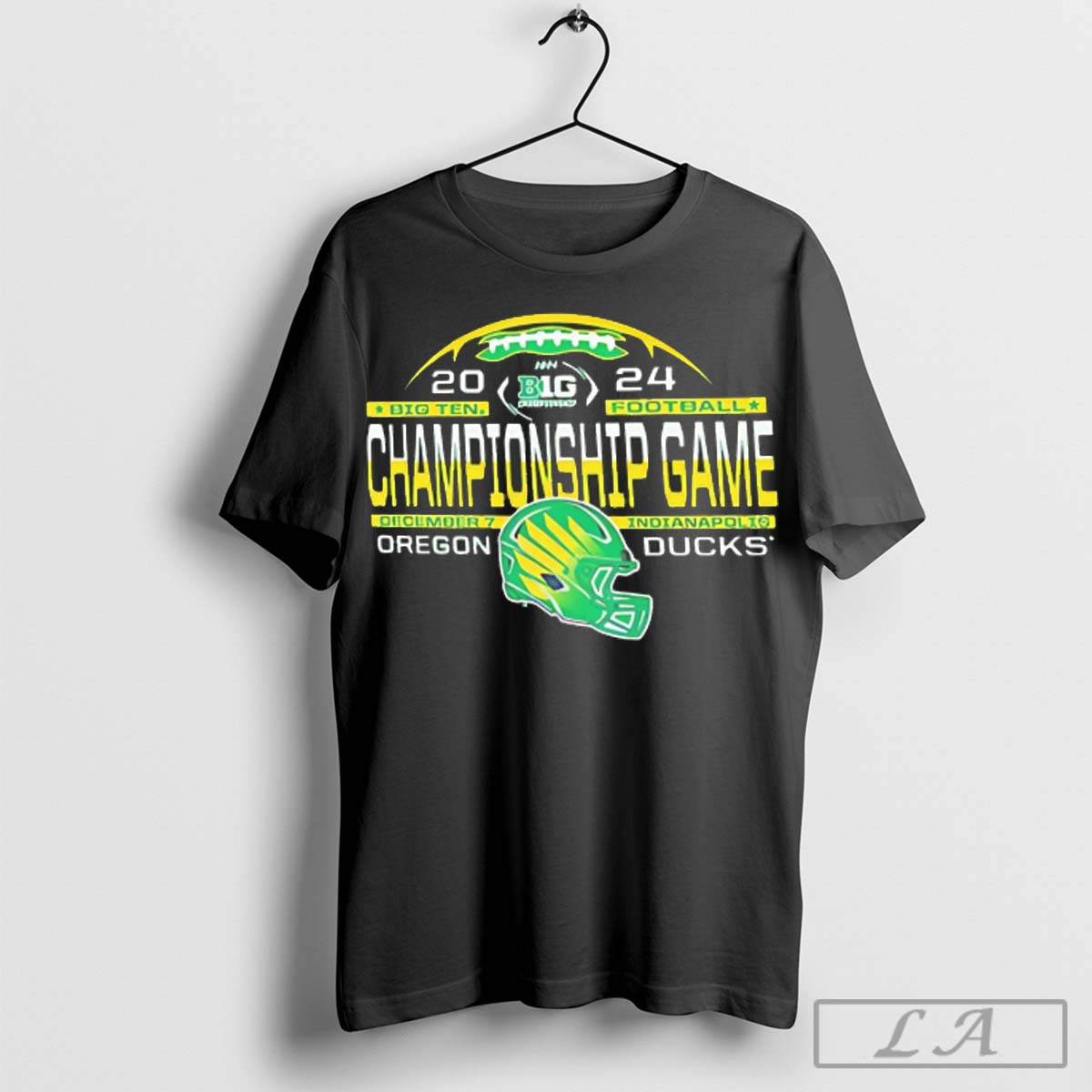 Oregon Ducks 2024 Big Ten Football Championship december 7 IN T-shirt