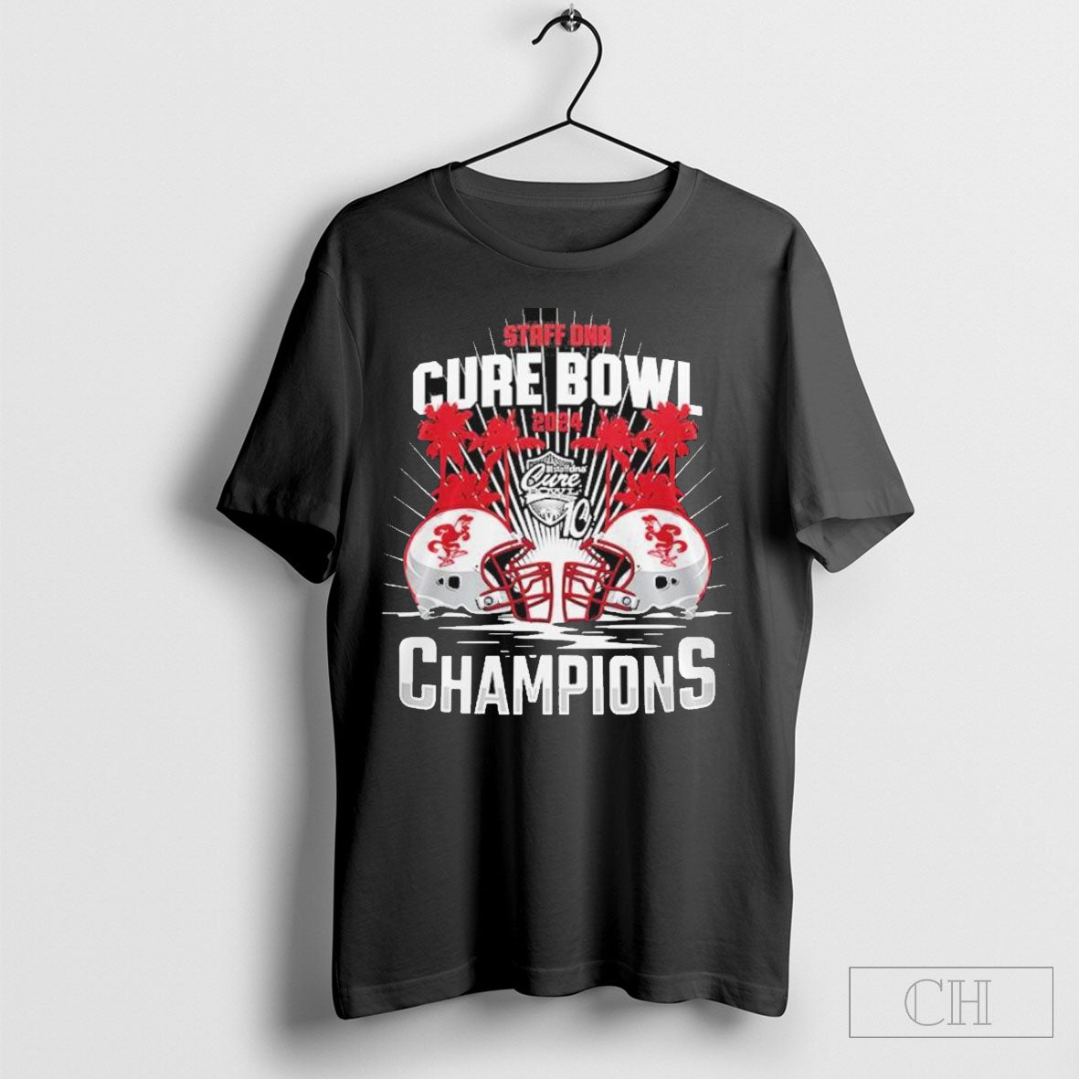 Staff Dna Cure Bowl Champions Jacksonville State Gamecocks T Shirt Sweater