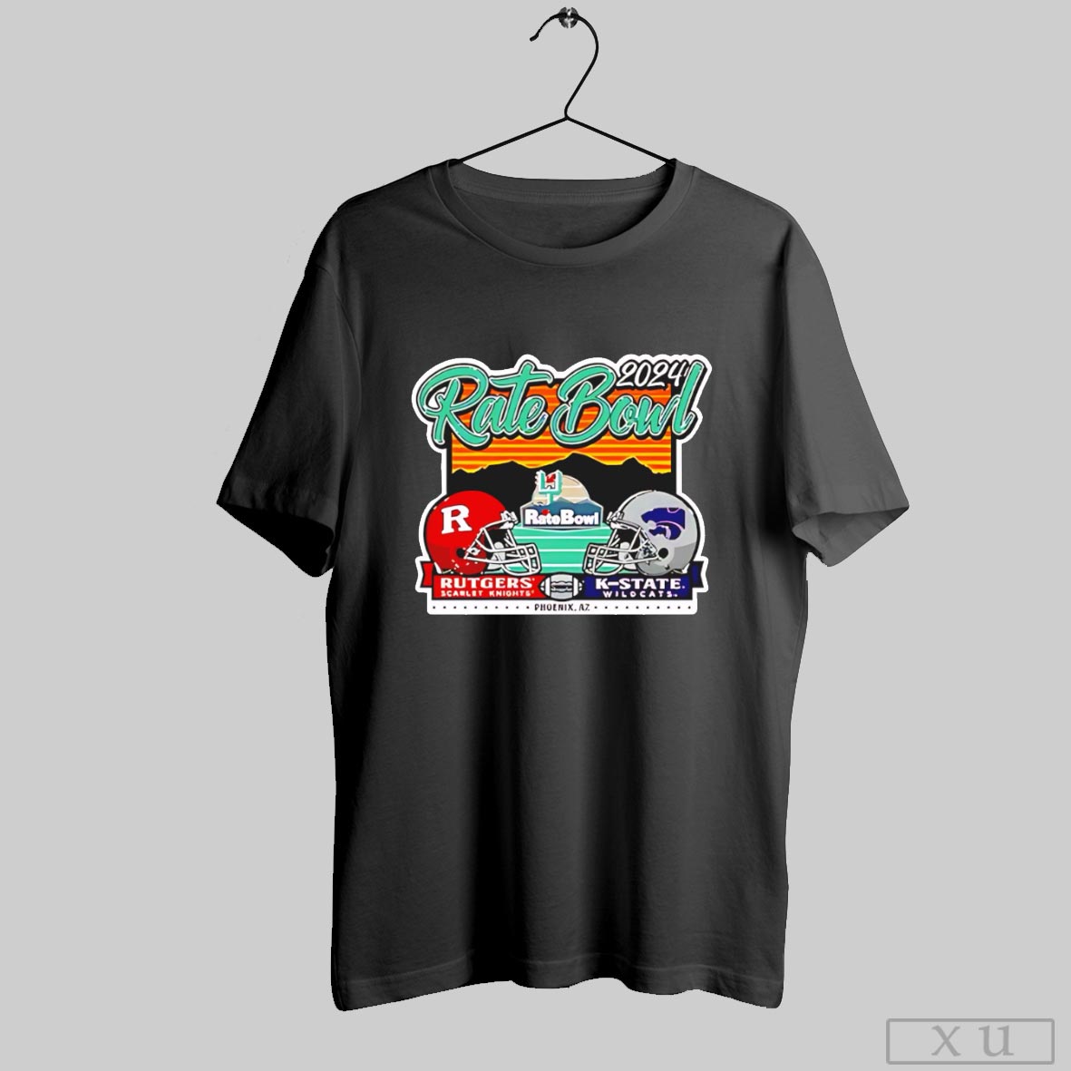 2024 Rate Bowl Matchup Phoenix Face Shirt