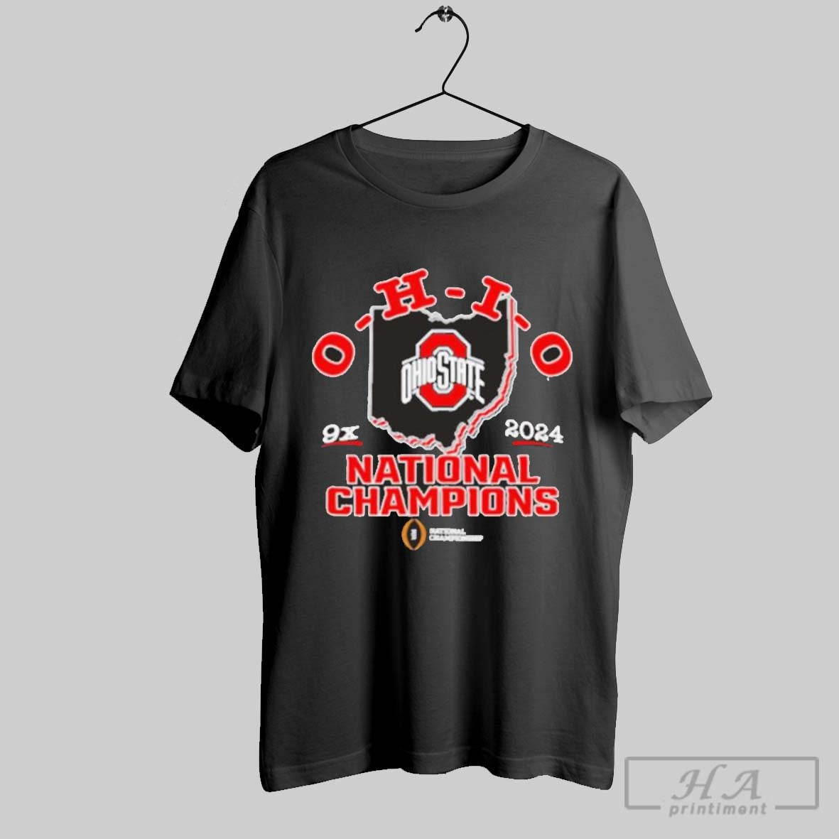 Ohio State Buckeyes 9x College Football Playoff 2024 National Champions Shirts