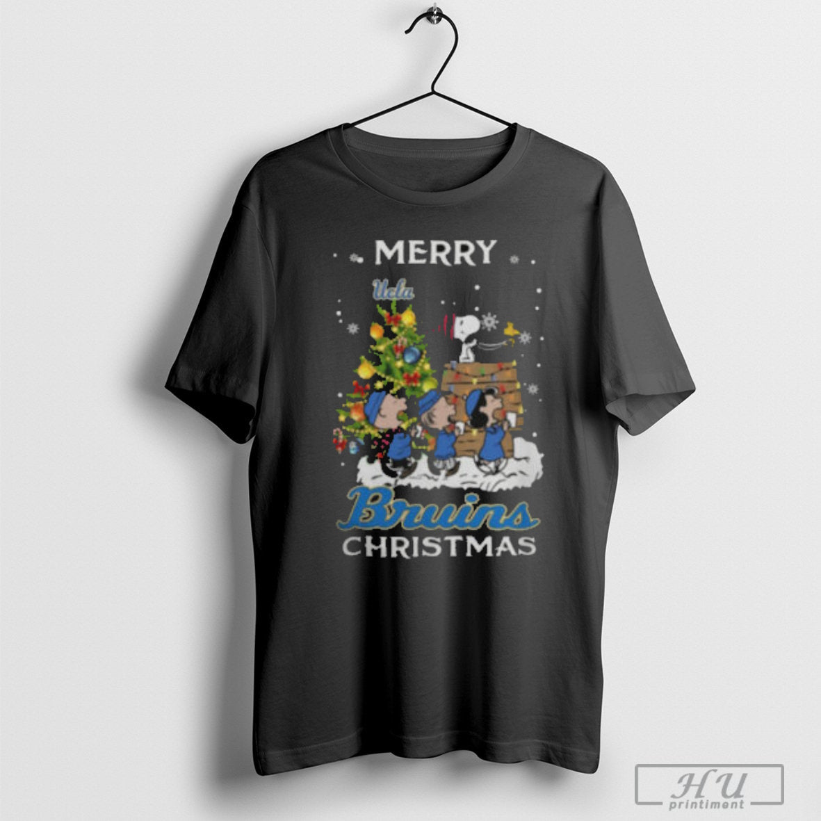2024 Ucla Bruins Snoopy And Friends Merry Christmas Shirt