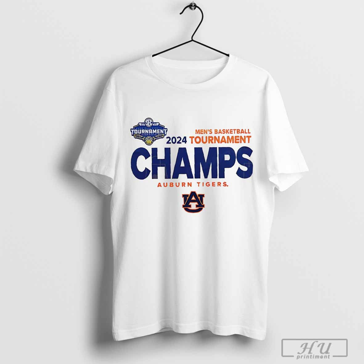 2024 Men Basketball Tournament Champs Auburn Tigers T-shirt