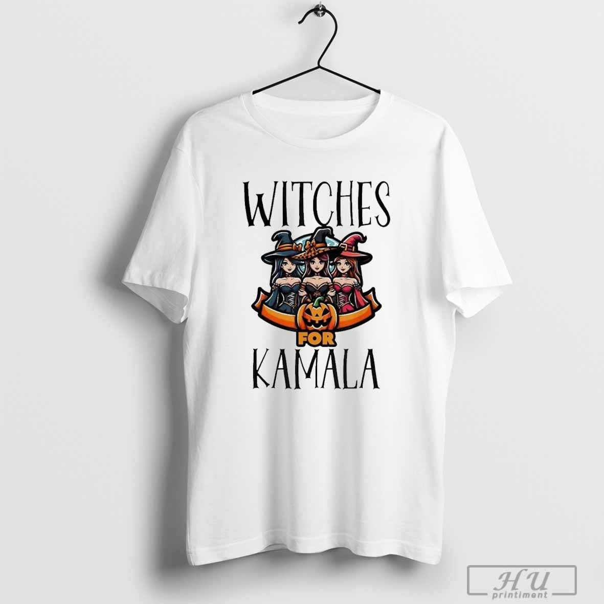Witches For Kamala Harris Halloween Election 2024 Vote T-Shirt