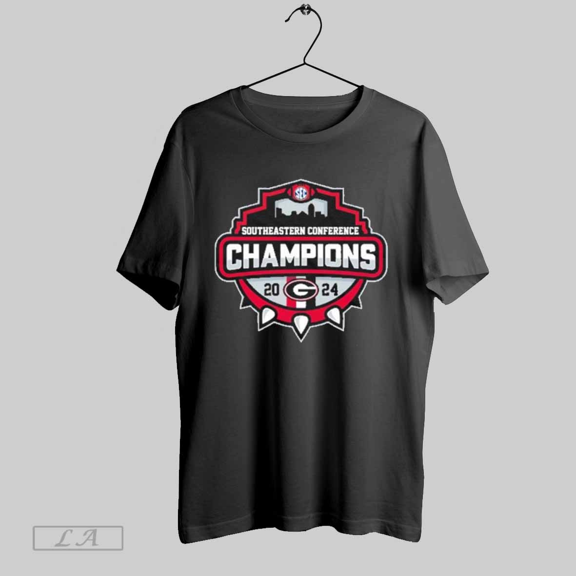 Southeastern Conference Champions 2024 Georgia Bulldogs Logo Shirt