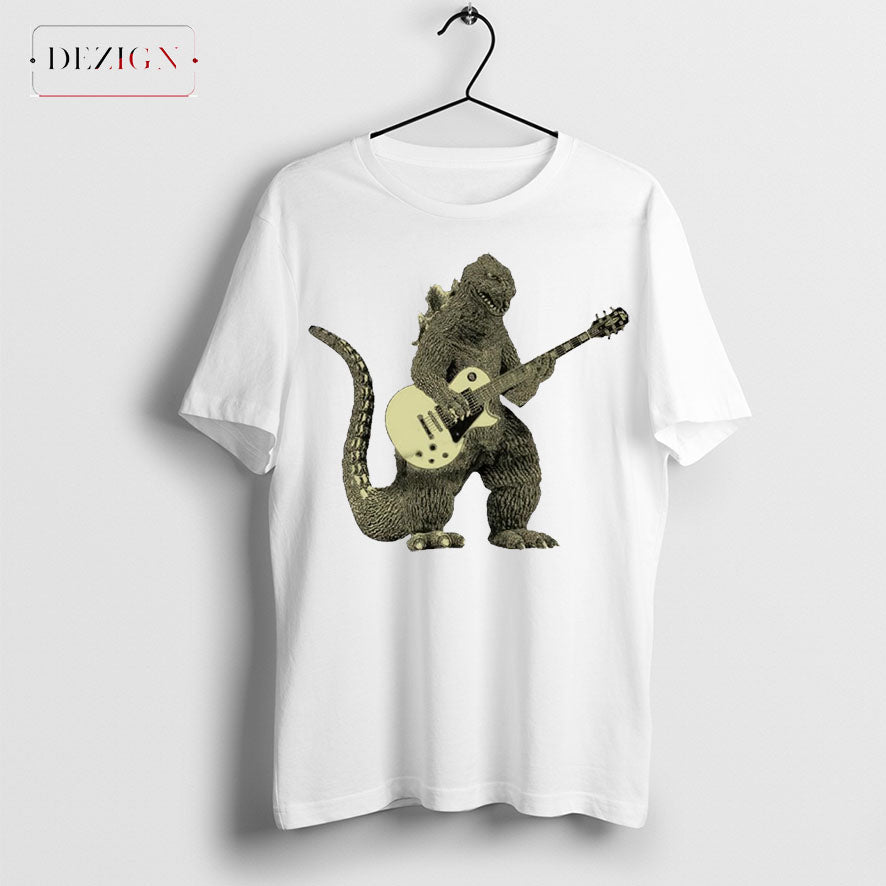 2024 Godzilla Playing Guitar t-shirt