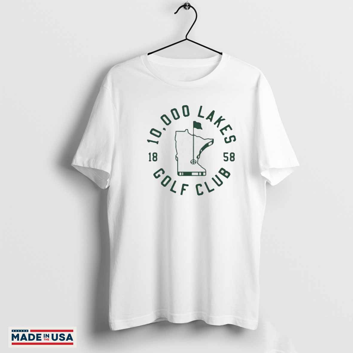 10.000 Lakes Golf Club 1858 shirt