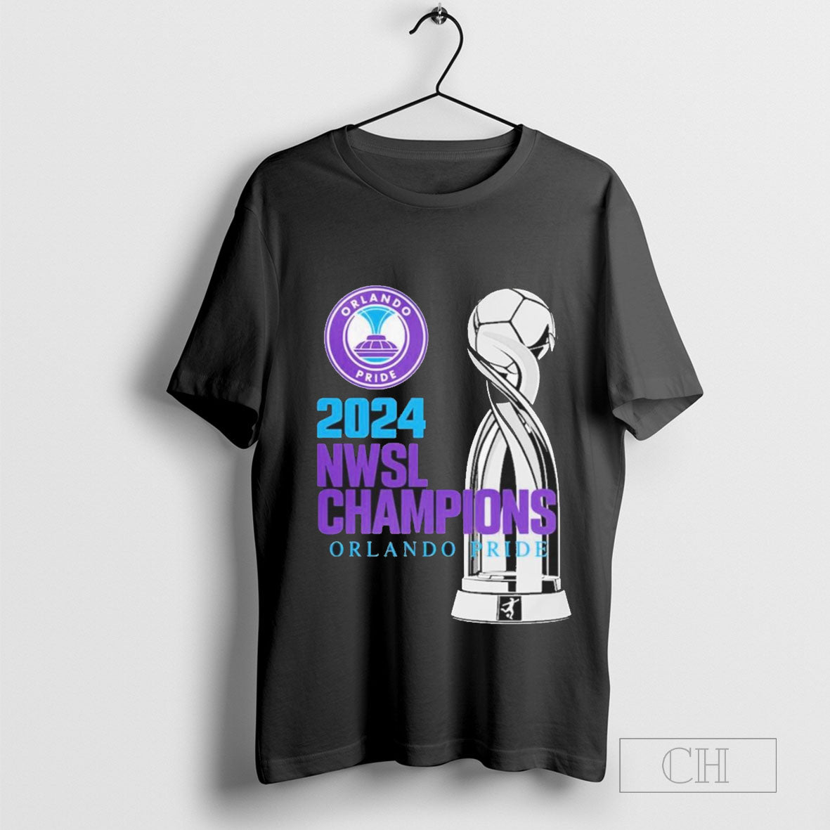 Orlando Pride NWSL Champions 2024 Celebrating T-shirt