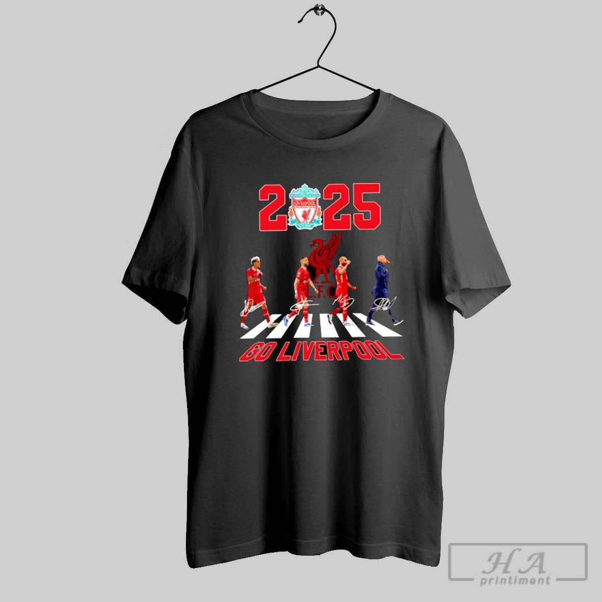 2025 Go Liverpool Abbey Road Shirt