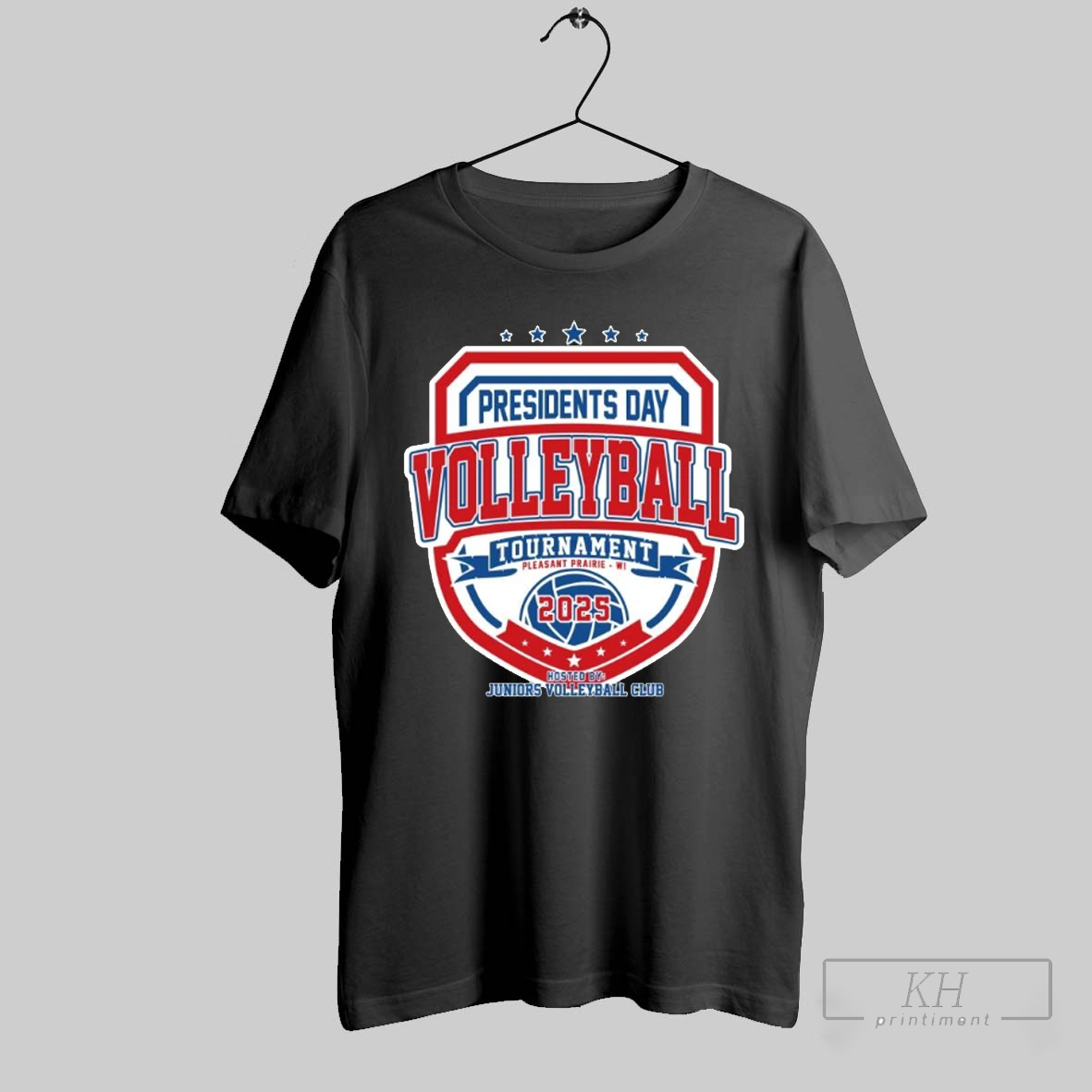 2025 Presidents Day Volleyball Tournament Pleasant Prairie T Shirt T Shirt
