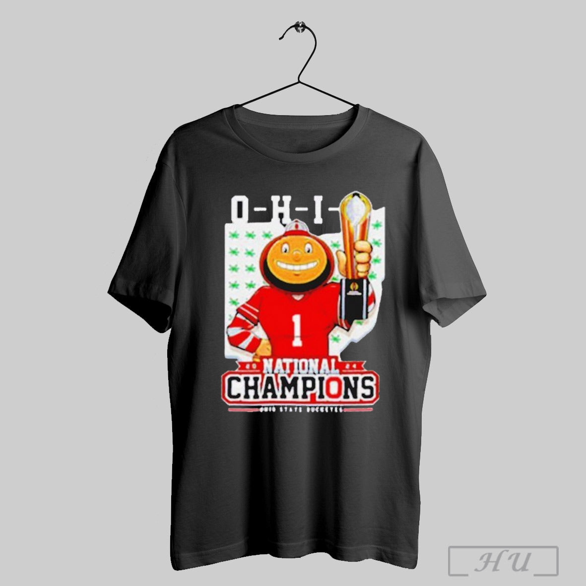 Ohio State Buckeyes Football Ncaa National Champions 2024 Mascot Shirt Sweatshirt Poster