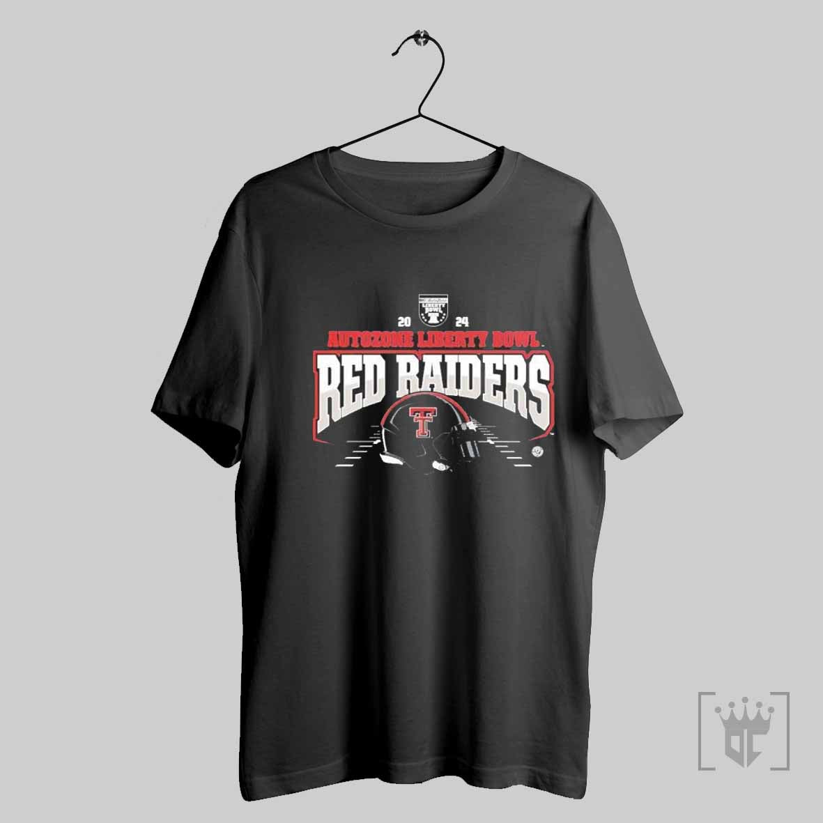 2024 Autozone Liberty Bowl Texas Tech Red Raiders Helmet Ncaa Season T Shirt