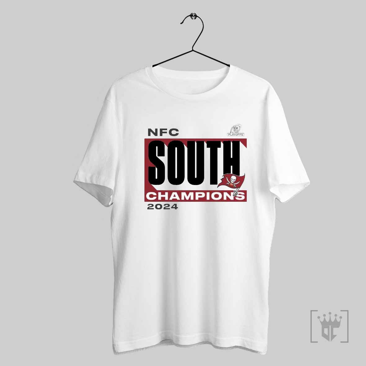 Tampa Bay Buccaneers Nfl Playoffs 2024 Nfc South Division Champions Conquer T Shirt