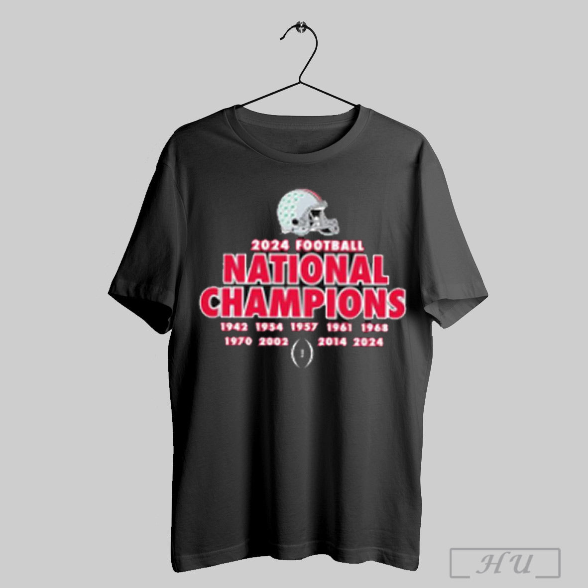 Ohio State Buckeyes 2024 Football Cfp Championsip 9 Years Helmet T Shirts Sweatshirt Hoodies Poster
