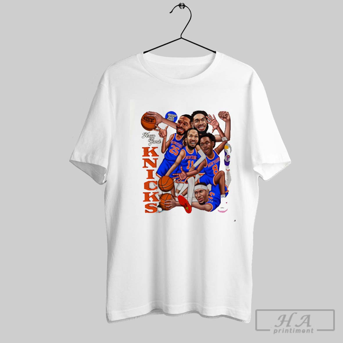 2025 New York Knicks Caricatures Shirt