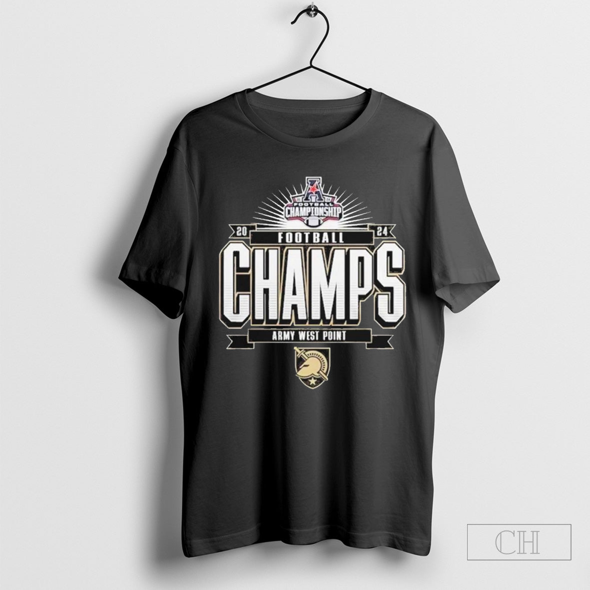 2024 Football Champions Army Black Knights T Shirt Sweater