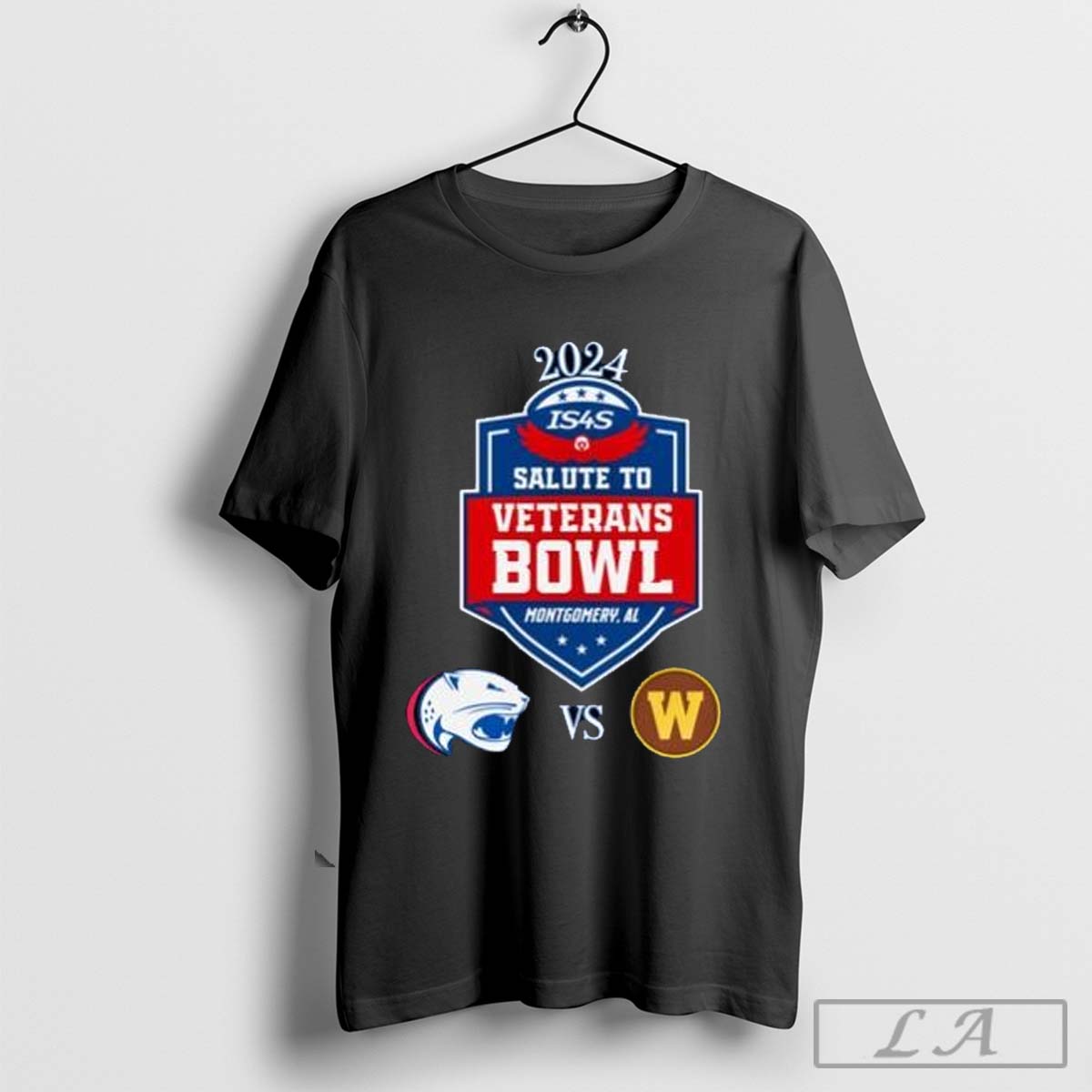 2024 Veterans Bowl Match-Up South Alabama Jaguars Vs Western Michigan Broncos Shirt