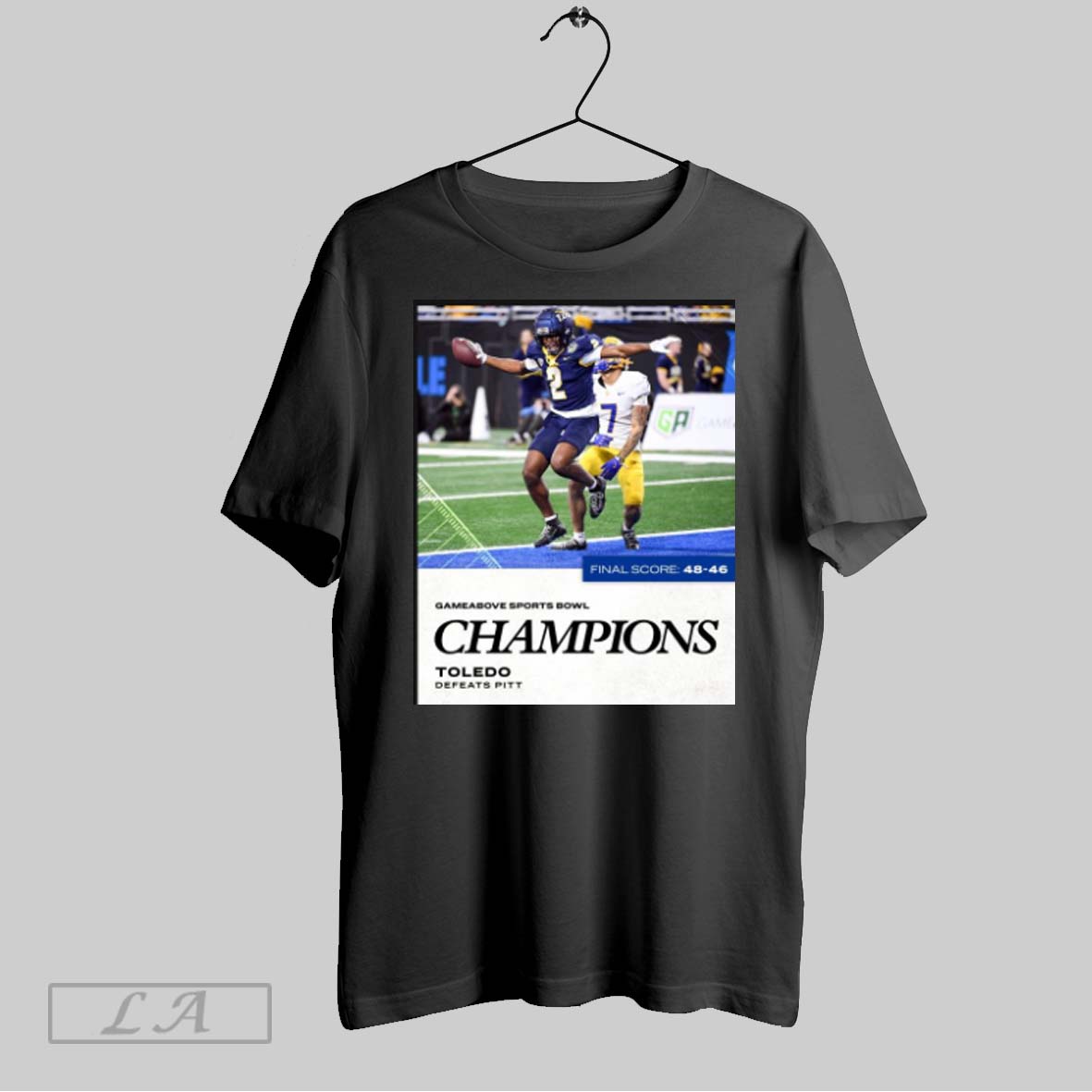 Official Toledo Rockets Beats 48 46 Pitt In 6ot Gameabove Sports Bowl Champions 2024 Poster T Shirt