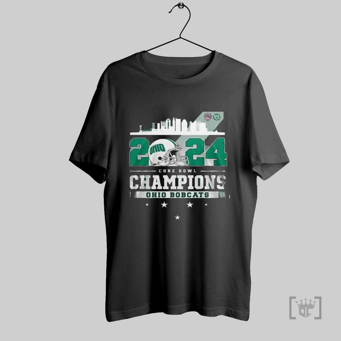 2024 Cure Bowl Champions Ohio Bobcats T Shirt