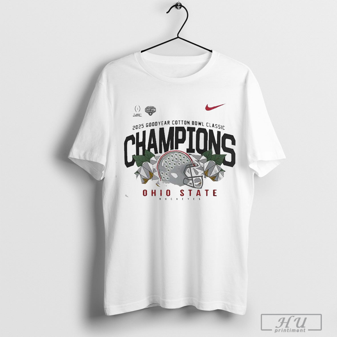 Ohio State Football 2025 Cotton Bowl Champions T Shirt