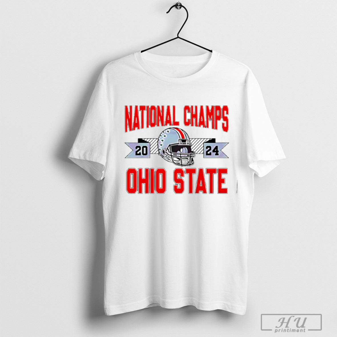 Ohio State Buckeyes College Football Playoff National Champions 2024 T Shirt Hoodied Sweatshirt