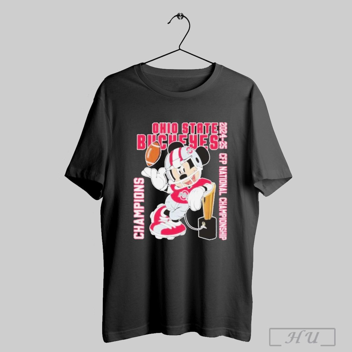 Ohio State Buckeyes Mickey Mouse 2024 2025 College Football Playoff National Champions T Shirt Sweatshirt Poster