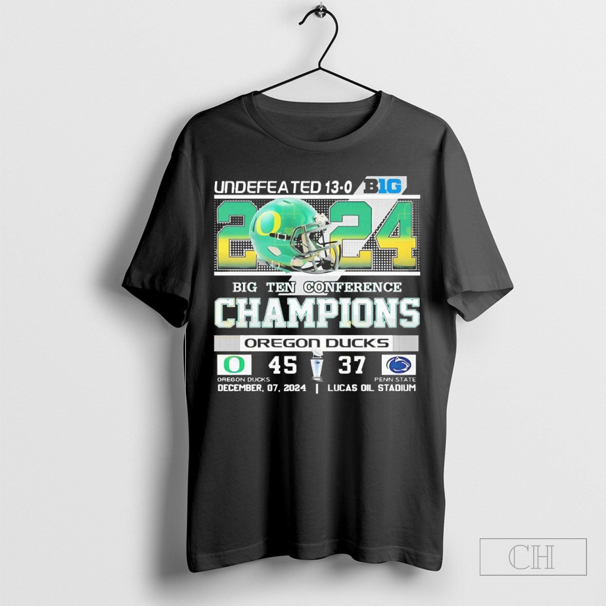 Official Undefeated 13 0 Big Ten 2024 Conference Champions Oregon Ducks Shirt Sweater