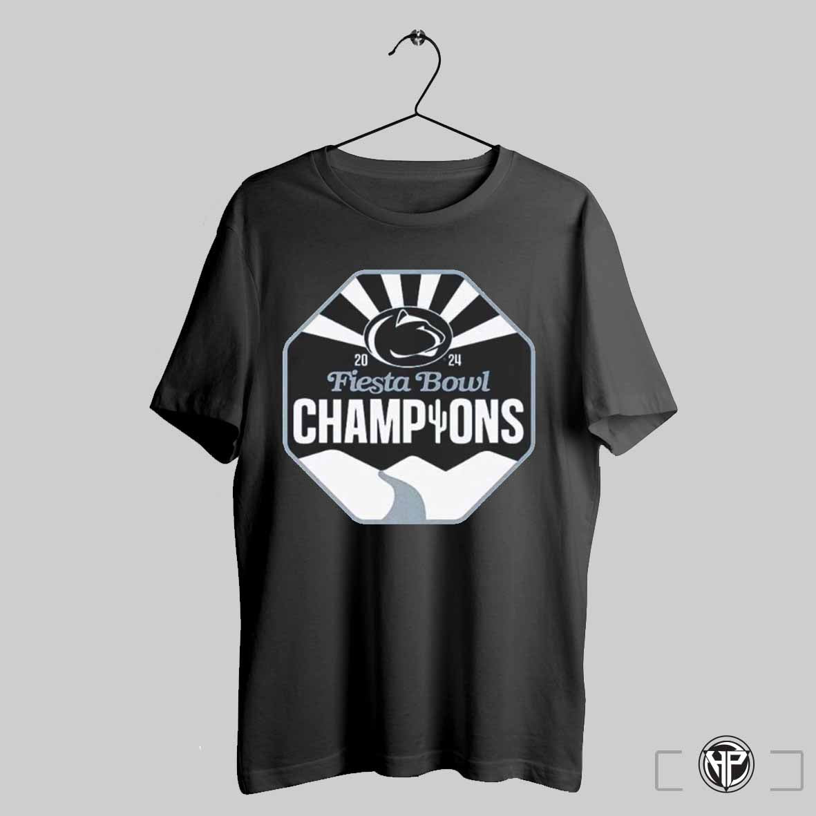 Penn State Nittany Lions 2024 Vrbo Fiesta Bowl Champions Logo Cfp Season 2024 2025 Classic Shirt Trendy Sweatshirt