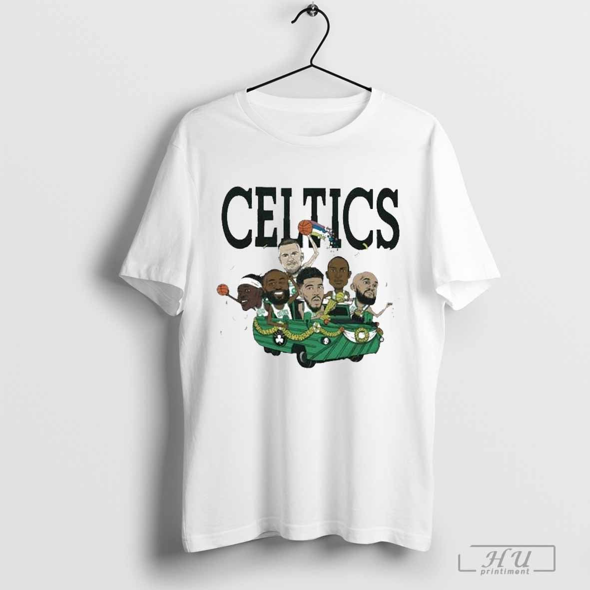 Boston Celtics 2024 NBA Finals Champions Six-Pack T-Shirt