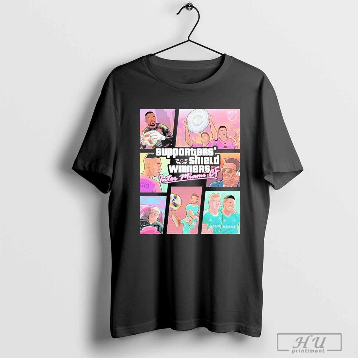 Supporters Shield Winner Inter Miami Cf 2024 Champions T-Shirt