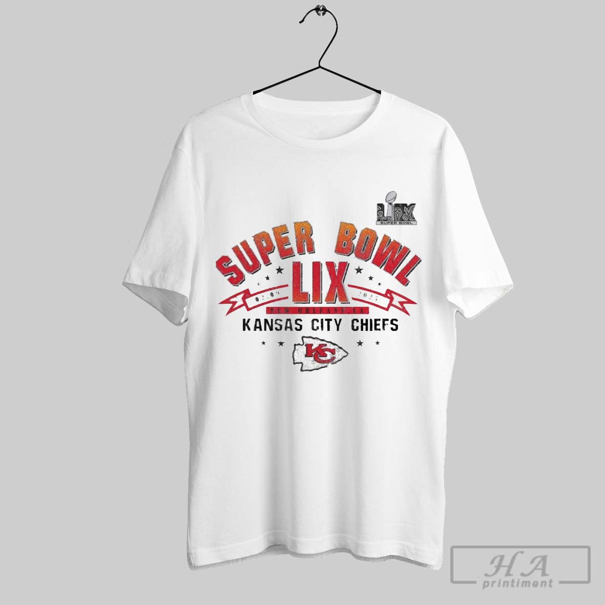 2024 Super Bowl Lix Made It 02 09 2025 New Orleans La Vintage Kansas City Chiefs Win Buffalo Bills T Shirt