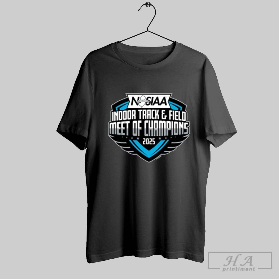 2025 Njsiaa Indoor Track Field Meet Of Champions T Shirt