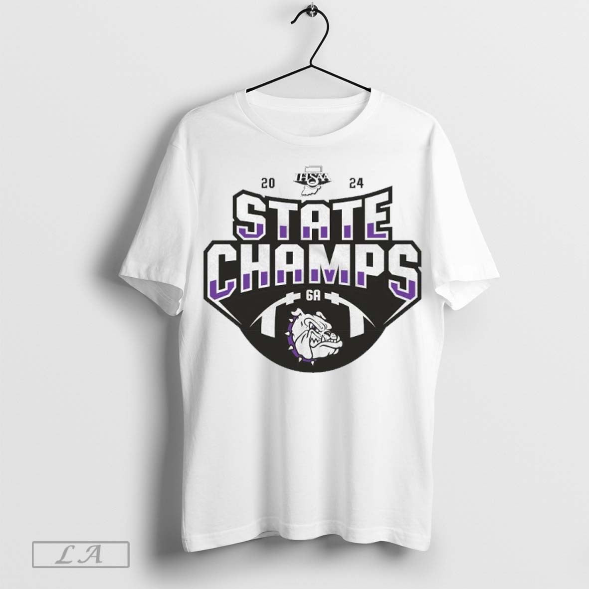 2024 Ihsaa Class 6a State Champions Brownsburg Bulldogs T Shirt