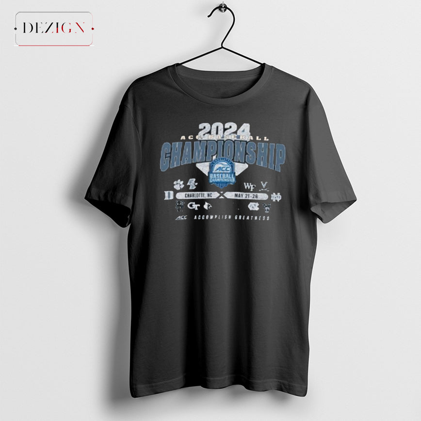 2024 Acc Baseball Championship 12 Team Player Charlottenc Shirt