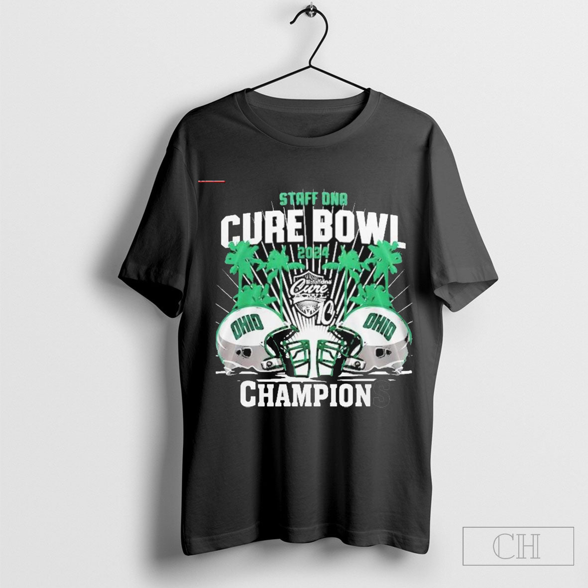 Staff Dna Cure Bowl Champions Ohio Bobcats T Shirt Sweater