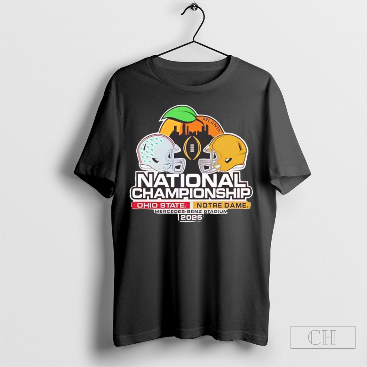 2024 National Championship Game Bound Head To Head Ohio State Buckeyes Vs Notre Dame Fighting Irish Shirt