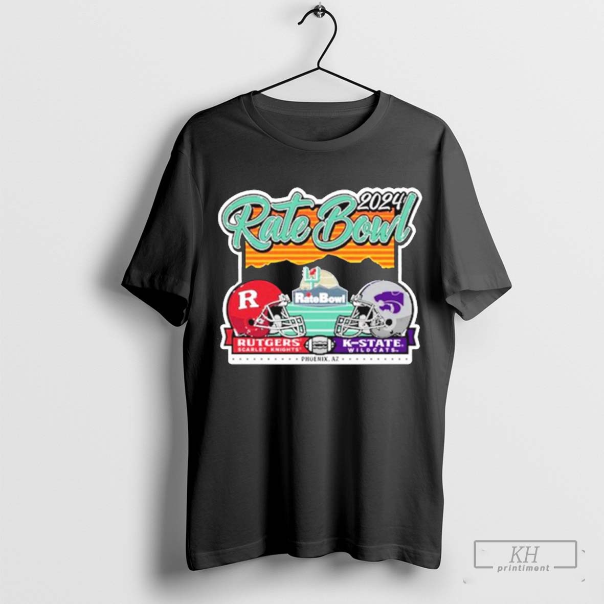 2024 Rate Bowl Matchup Phoenix Face Shirt T Shirt