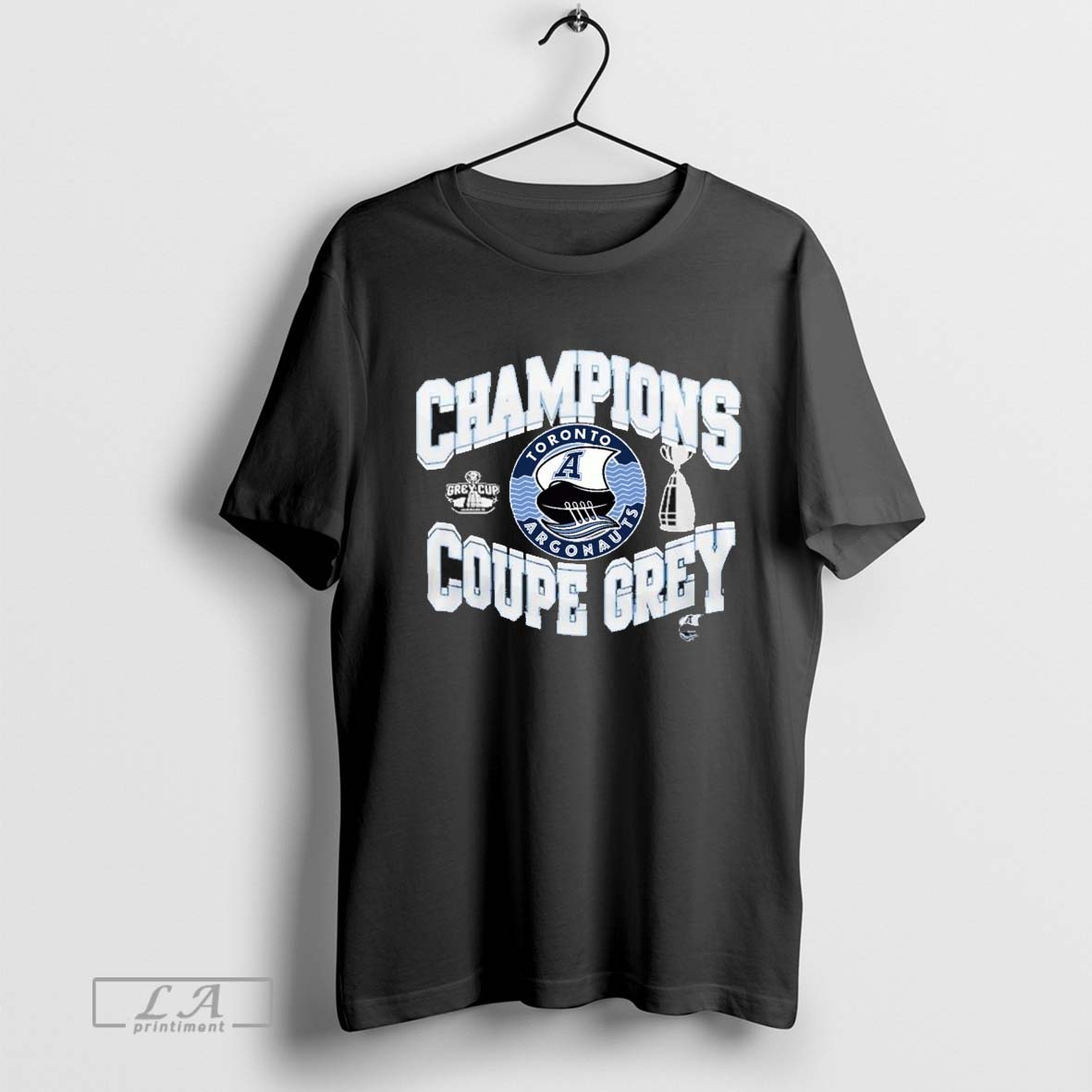 Official Toronto Argonauts Champions Coupe Grey 2024 Shirt