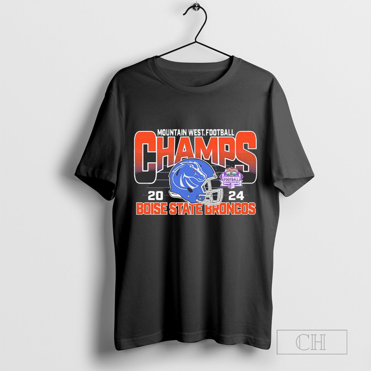 Boise State Broncos 2024 Mountain West Conference Football Champions Shirt