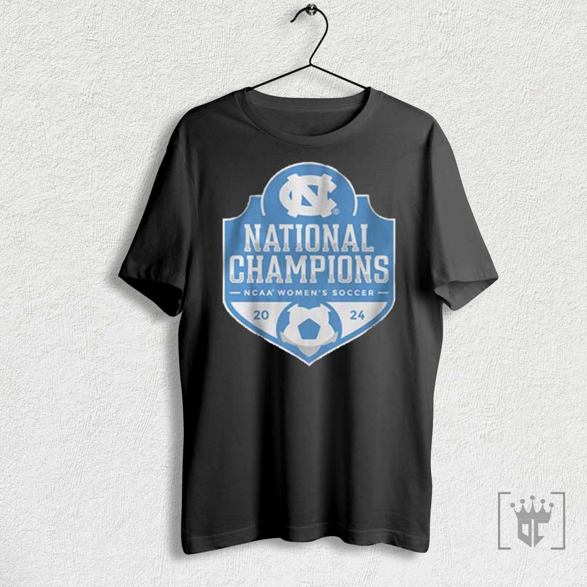 Official Unc Womens Soccer 2024 National Champions T Shirt