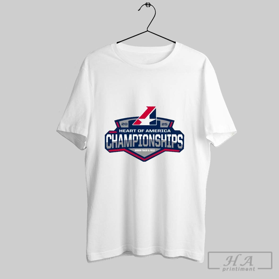 2025 Heart Of America Heart Indoor Track Field Conference Championship Shirt