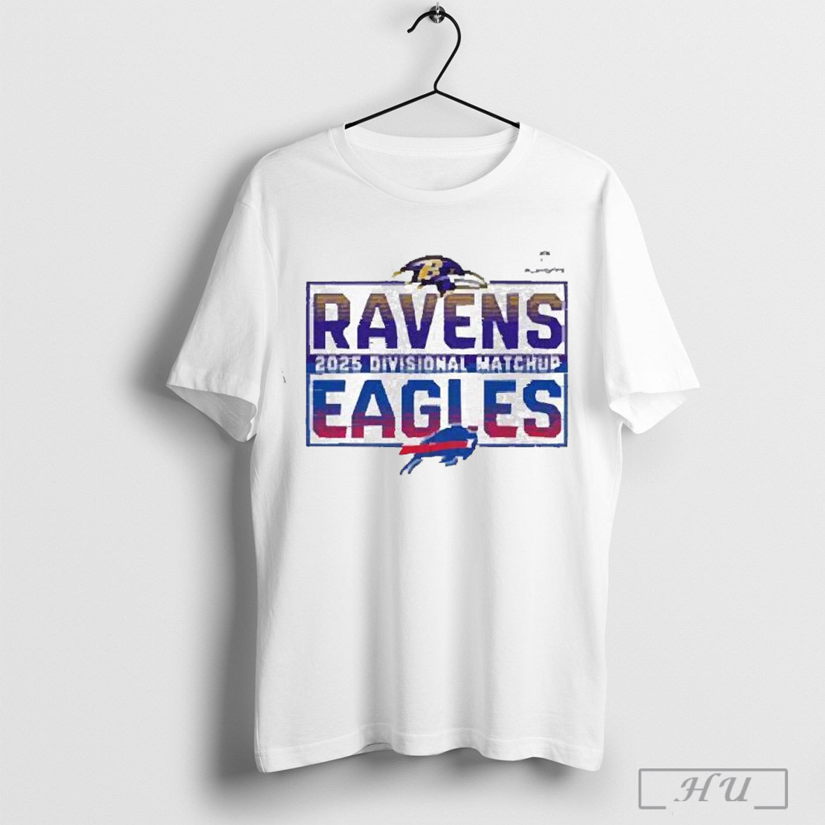 2025 Nfl Playoffs Baltimore Ravens Head To Head Buffalo Bills 2025 Divisional Matchup Shirt