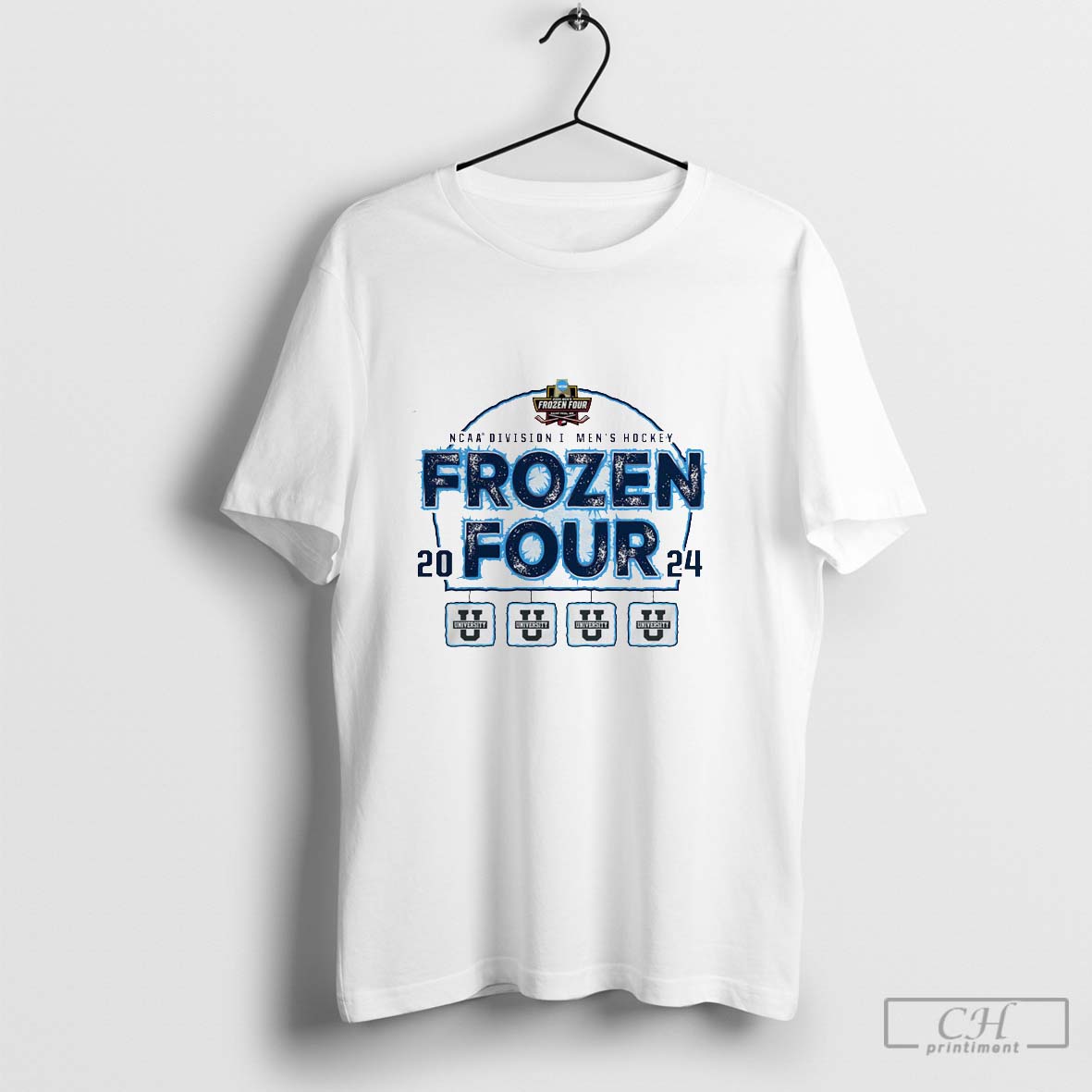2024 Ncaa Men’s Ice Hockey Frozen Four Blind Pass T-shirt Sweatshirt Hoodie