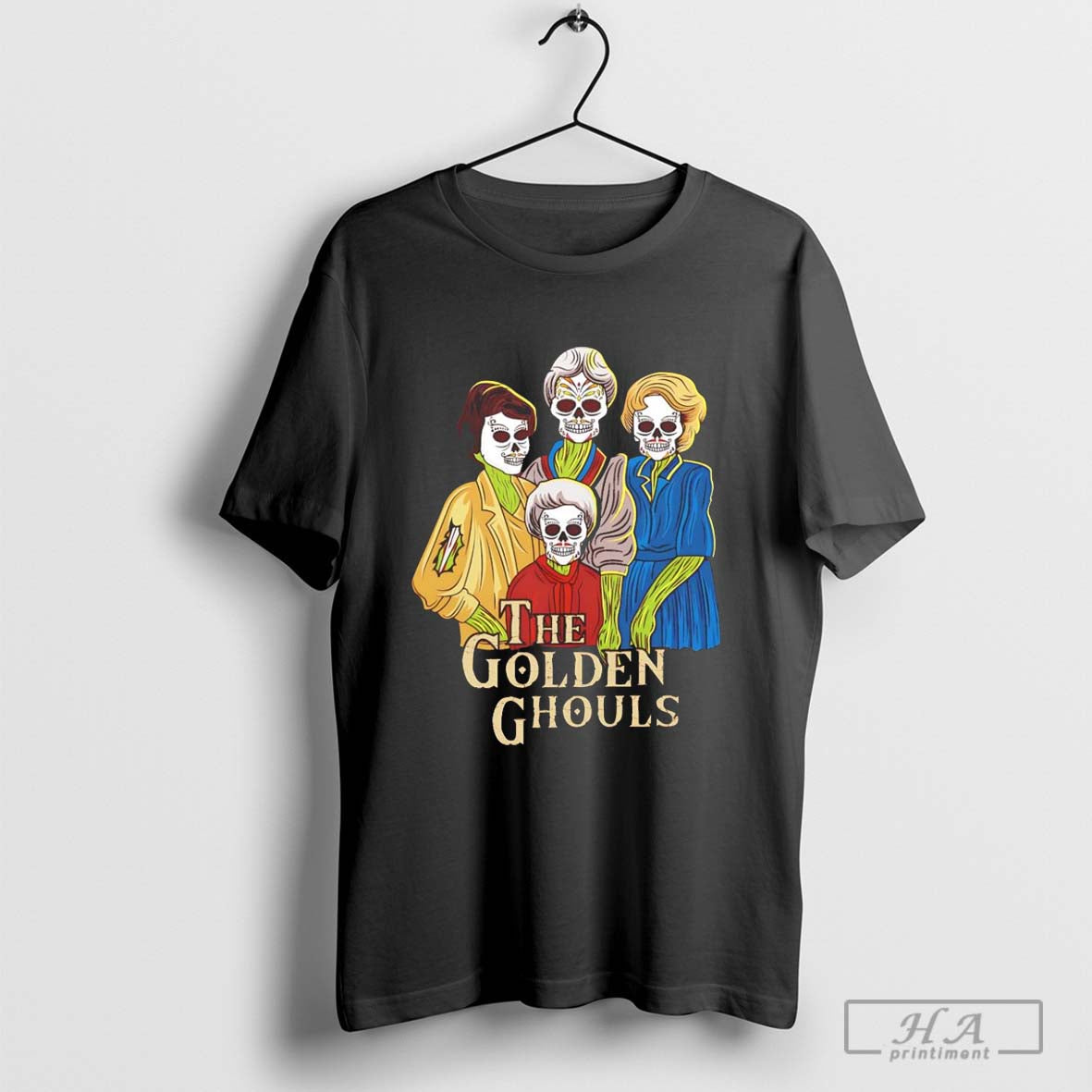 The Golden Ghouls Halloween T-shirt